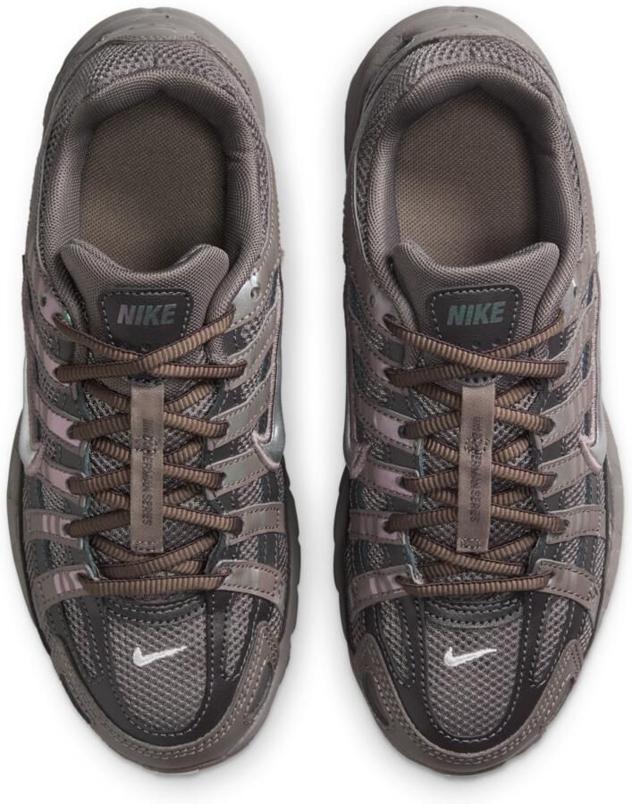 Nike P-6000 Unisex Schoenen Grijs Maat: 35.5 Mesh Synthetisch Foot Locker - Foto 2