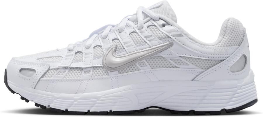 Nike P-6000 Kindersneakers Grijs Leer