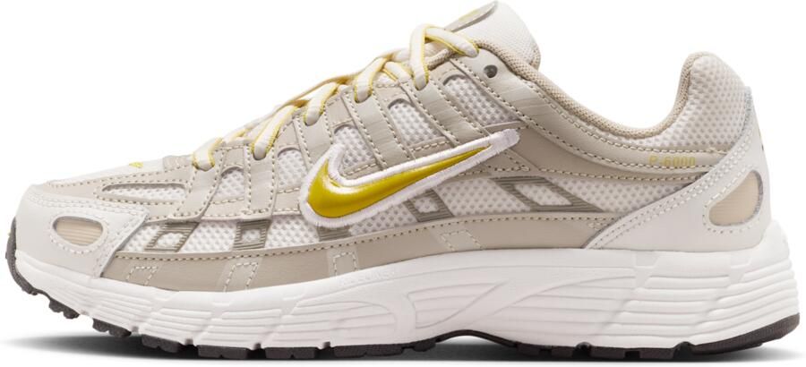 Nike P-6000 Kindersneakers Wit Leer