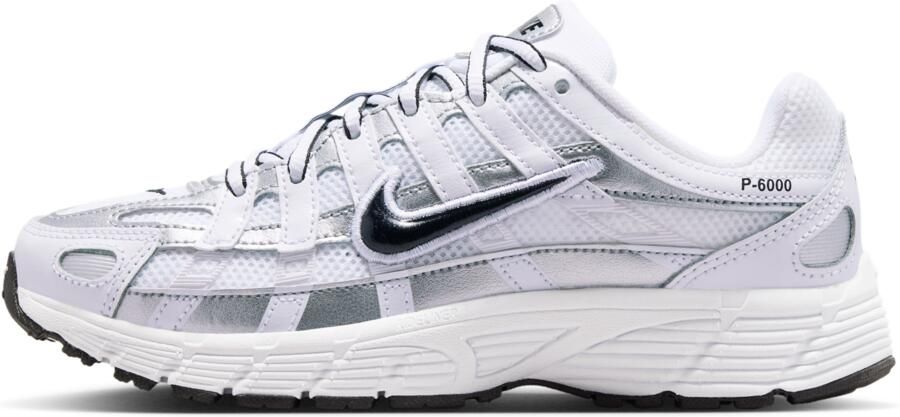 Nike P-6000 Kindersneakers Wit Mesh Synthetisch
