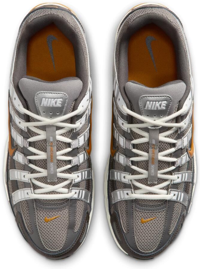 Nike P-6000 Sneakers Heren Grijs Mesh Synthetisch