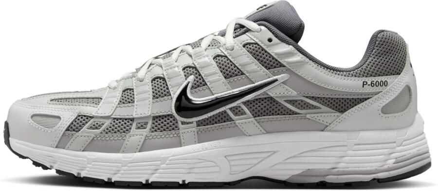 Nike P-6000 Sneakers Heren Grijs Mesh Synthetisch