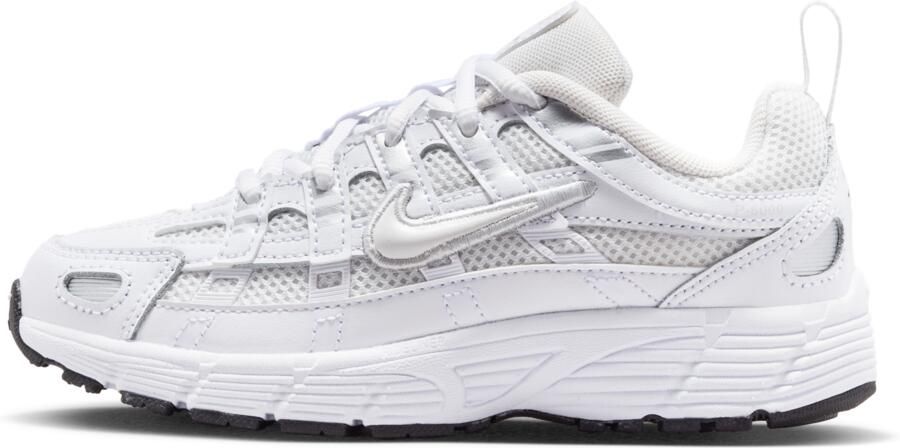 Nike P-6000 Peuterschoenen Grijs Mesh Synthetisch