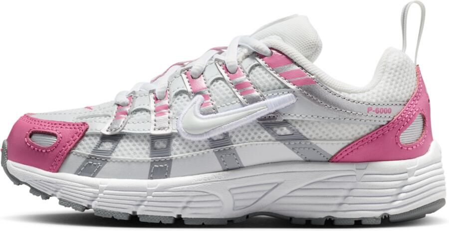 Nike P-6000 schoenen voor kleuters Wit