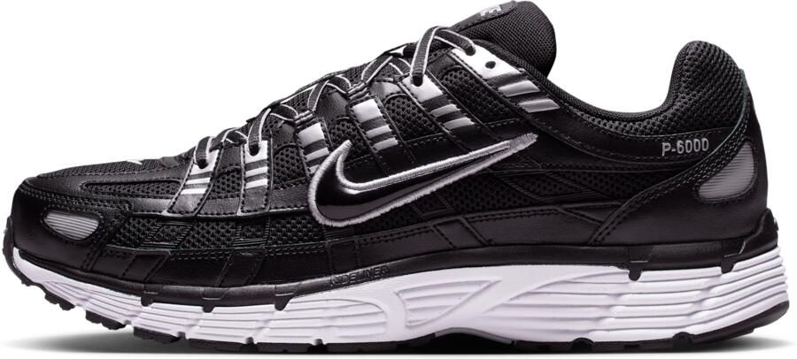 Nike P-6000 Heren Schoenen Wit Maat: 45.5 Mesh Synthetisch Foot Locker