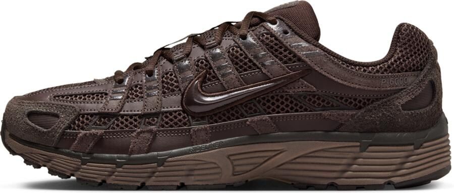 Nike Suede Sneakers Heren Bruin Mesh Synthetisch
