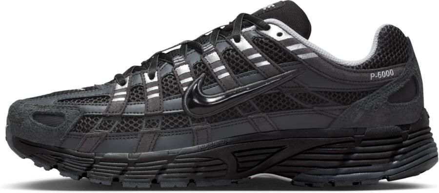 Nike P-6000 Sneakers Heren Grijs Mesh Synthetisch