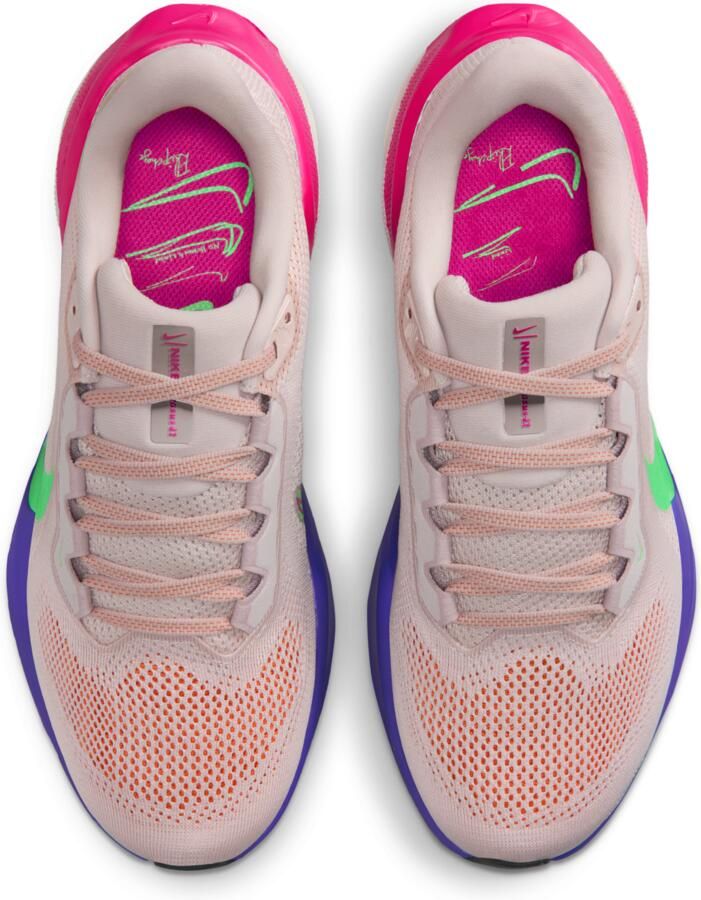 Nike Pegasus 41 'Eliud Kipchoge' hardloopschoenen voor dames (straat) Roze