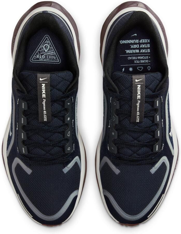 Nike Pegasus 41 GORE-TEX waterdichte hardloopschoenen voor dames (straat) Blauw