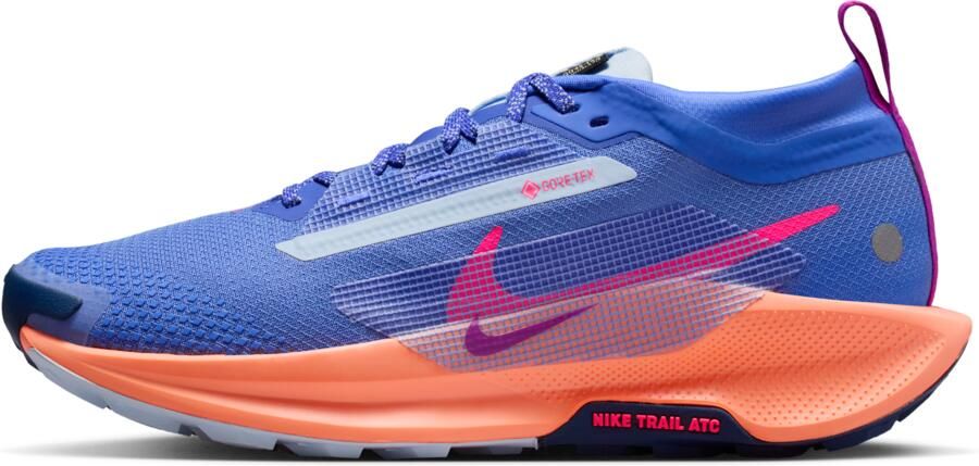 Nike Pegasus Trail 5 GORE-TEX waterdichte trailrunningschoenen voor dames Blauw