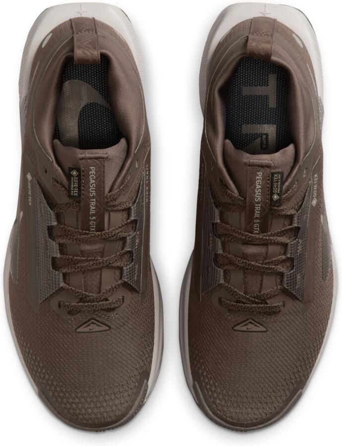 Nike Pegasus Trail 5 GORE-TEX waterdichte trailrunningschoenen voor dames Bruin - Foto 2