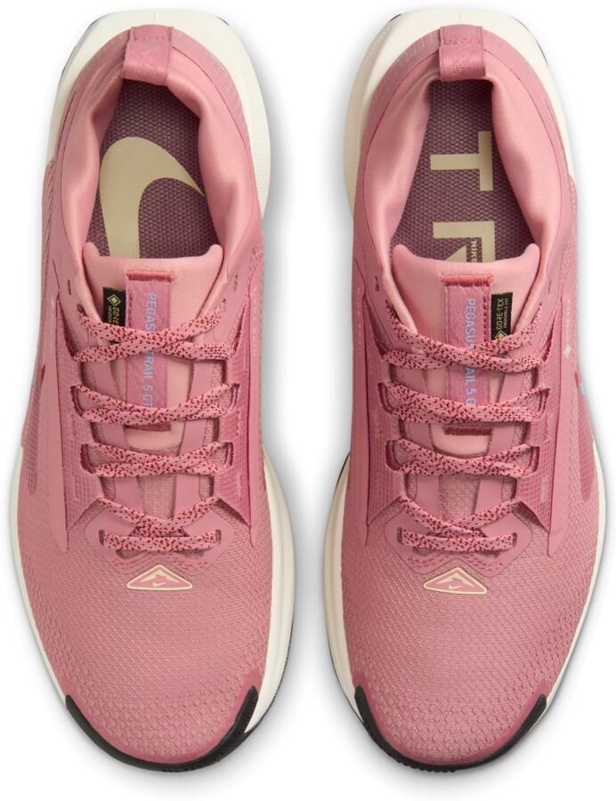 Nike Pegasus Trail 5 GORE-TEX waterdichte trailrunningschoenen voor dames Roze - Foto 2