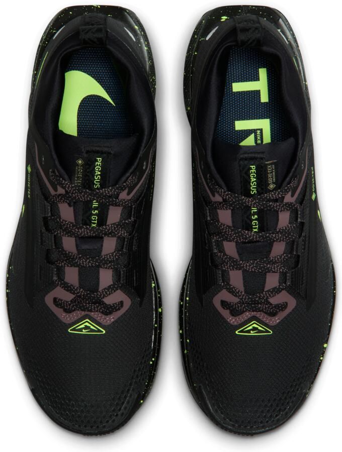 Nike Pegasus Trail 5 GORE-TEX waterdichte trailrunningschoenen voor dames Zwart - Foto 2