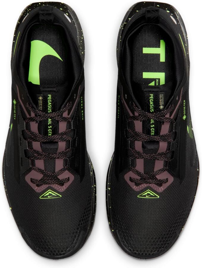 Nike Pegasus Trail 5 GORE-TEX waterdichte trailrunningschoenen voor heren Zwart - Foto 2