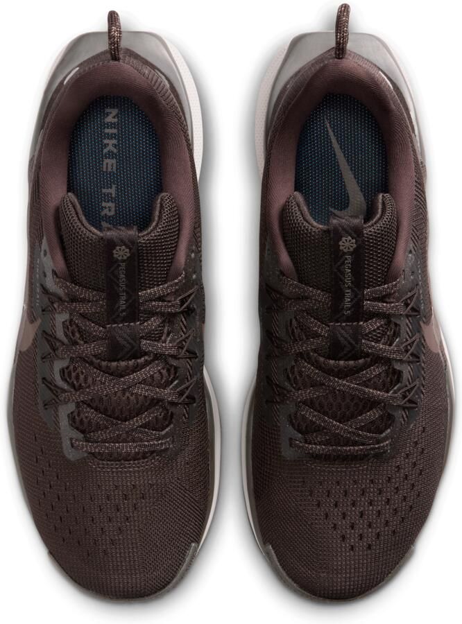 Nike Pegasus Trail 5 trailrunningschoenen voor dames Bruin