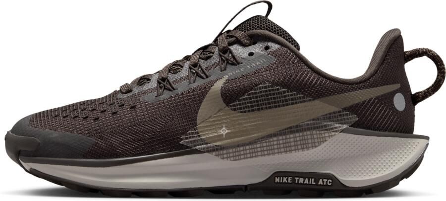 Nike Pegasus Trail 5 trailrunningschoenen voor kids Bruin