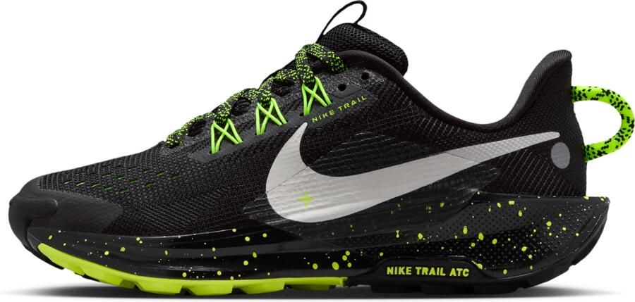 Nike Pegasus Trail 5 trailrunningschoenen voor kids Zwart