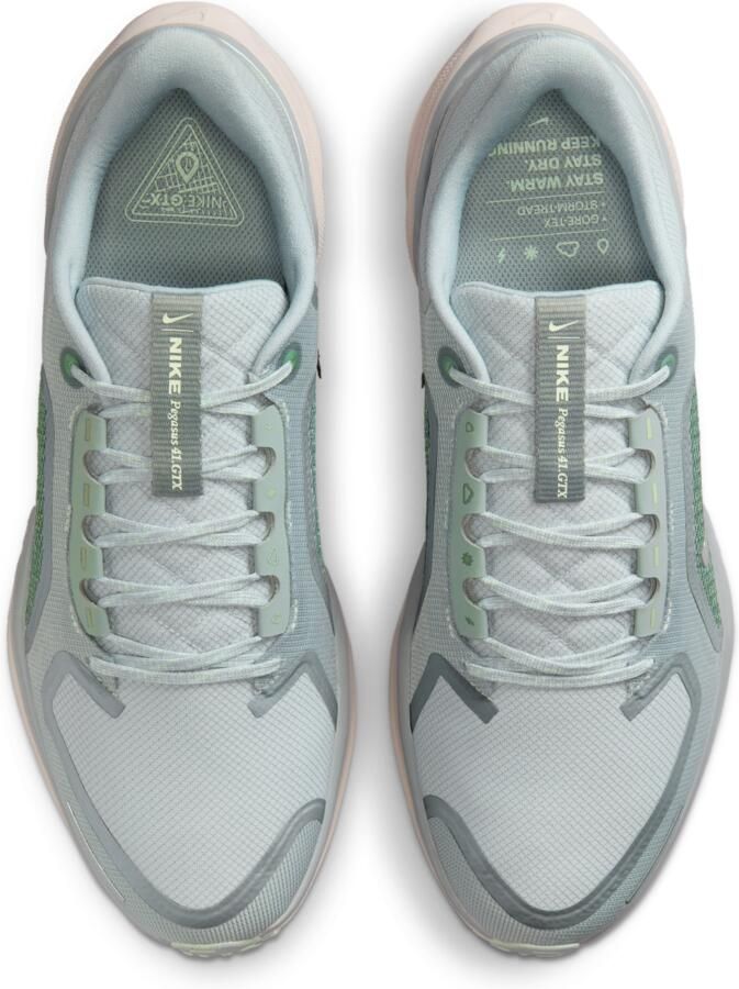 Nike Pegasus 41 GORE-TEX waterdichte hardloopschoenen voor heren (straat) Grijs