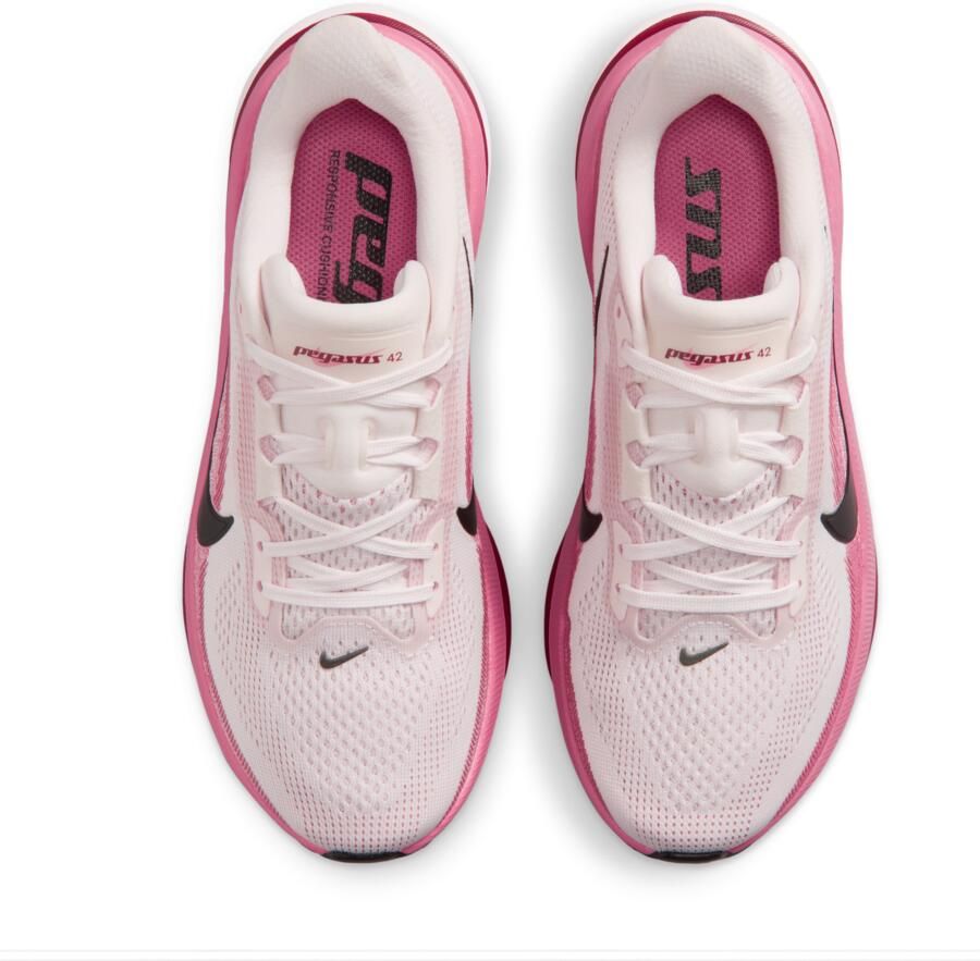 Nike Pegasus 42 hardloopschoenen voor dames (straat) Roze - Foto 2