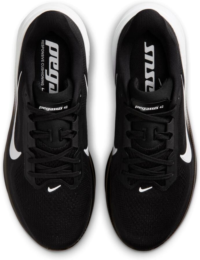 Nike Pegasus 42 hardloopschoenen voor dames (straat) Zwart - Foto 2