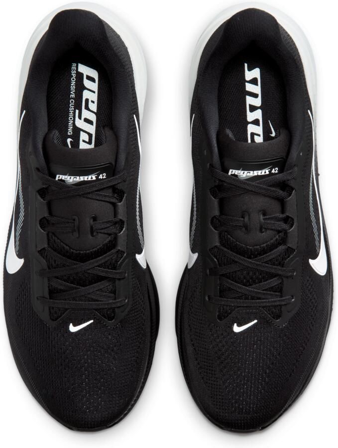 Nike Pegasus 42 hardloopschoenen voor heren (straat breed) Zwart - Foto 2