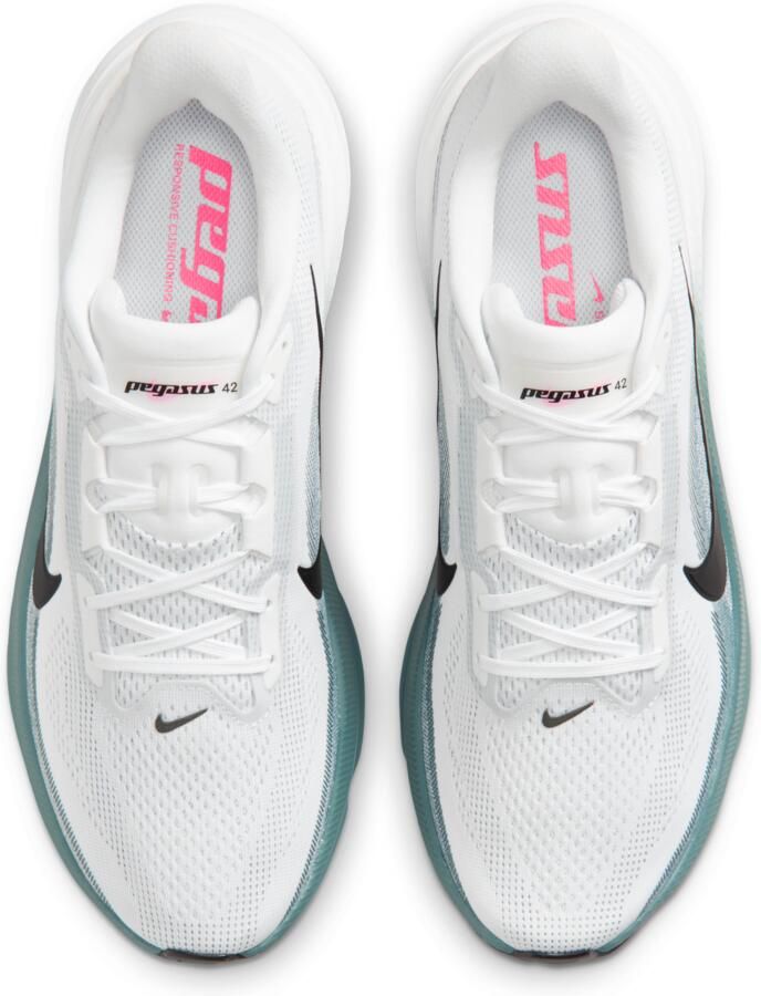 Nike Pegasus 42 hardloopschoenen voor heren (straat) Wit - Foto 2