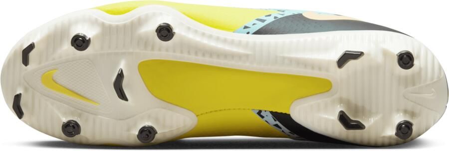 Nike Phantom GT2 Academy Gras Kunstgras Voetbalschoenen (MG) Blauw Zwart Geel - Foto 6