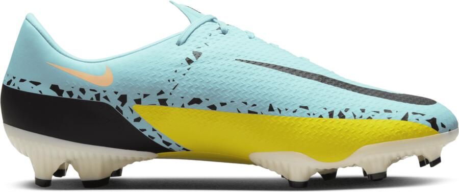Nike Phantom GT2 Academy Gras Kunstgras Voetbalschoenen (MG) Blauw Zwart Geel - Foto 8