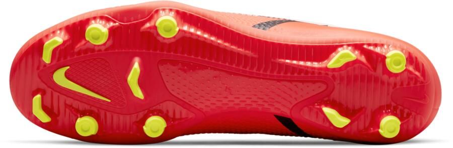 Nike Phantom GT2 Club MG Voetbalschoen (meerdere ondergronden) White Volt Bright Crimson - Foto 3