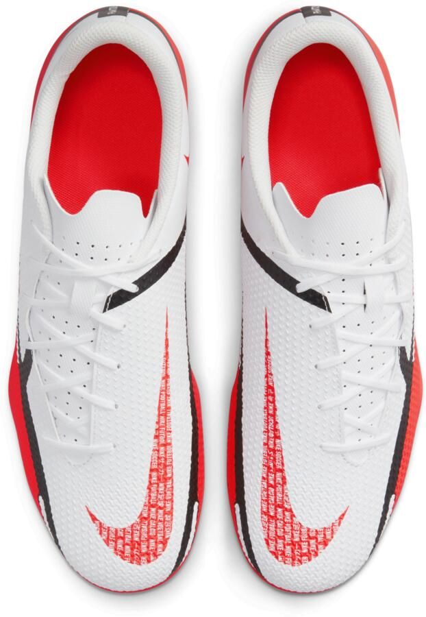 Nike Phantom GT2 Club MG Voetbalschoen (meerdere ondergronden) White Volt Bright Crimson - Foto 4
