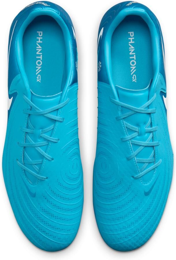Nike Phantom GX 2 Academy low-top voetbalschoenen (meerdere ondergronden) Blauw
