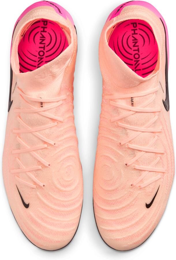 Nike Phantom Luna 2 Elite high-top voetbalschoenen (stevige ondergrond) Oranje