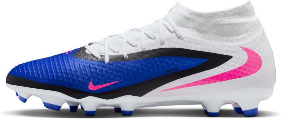Nike Phantom 6 High Academy voetbalschoenen (meerdere ondergronden) Blauw