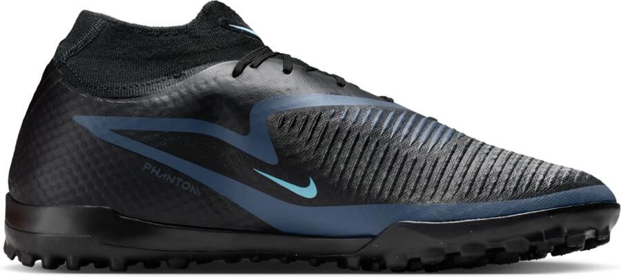 Nike Phantom 6 High Academy voetbalschoenen (turf) Zwart - Foto 3