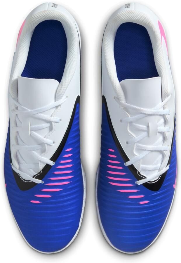 Nike Phantom 6 Low Club zaalvoetbalschoenen Blauw - Foto 2
