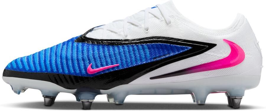 Nike Phantom 6 Low Elite voetbalschoenen (zachte ondergrond) Blauw