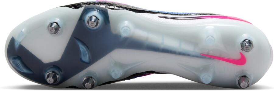 Nike Phantom 6 Low Elite voetbalschoenen (zachte ondergrond) Blauw - Foto 4