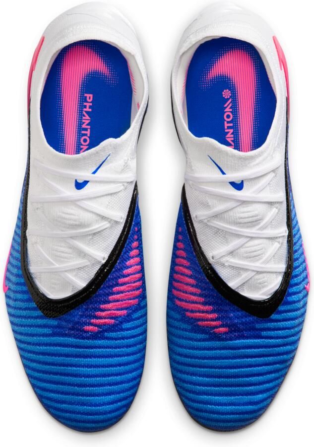 Nike Phantom 6 Low Elite voetbalschoenen (zachte ondergrond) Blauw - Foto 2