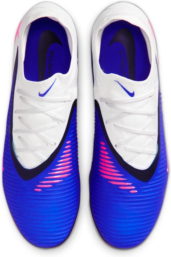 Nike Phantom 6 Low Pro voetbalschoenen (stevige ondergrond) Blauw - Foto 2