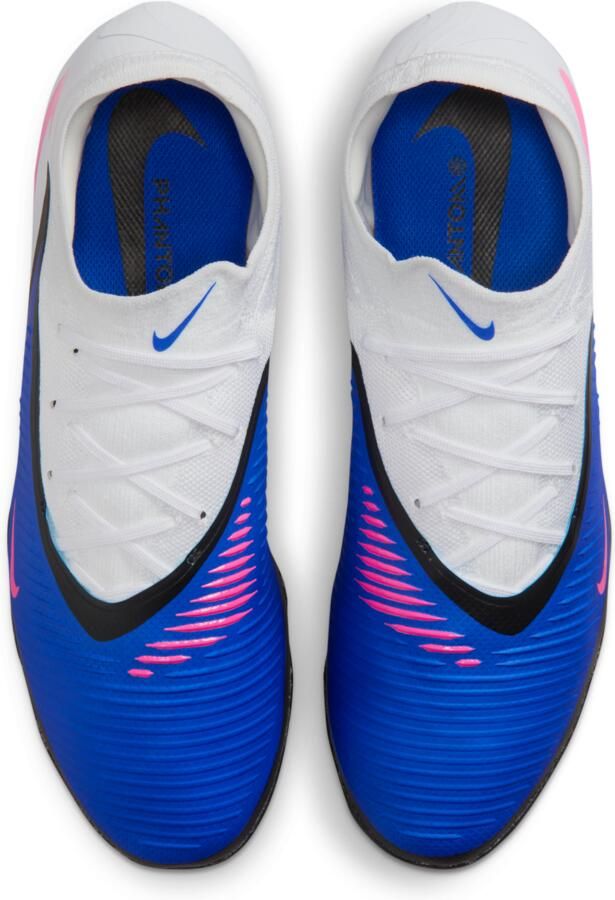 Nike Phantom 6 Low Pro voetbalschoenen (turf) Blauw - Foto 2