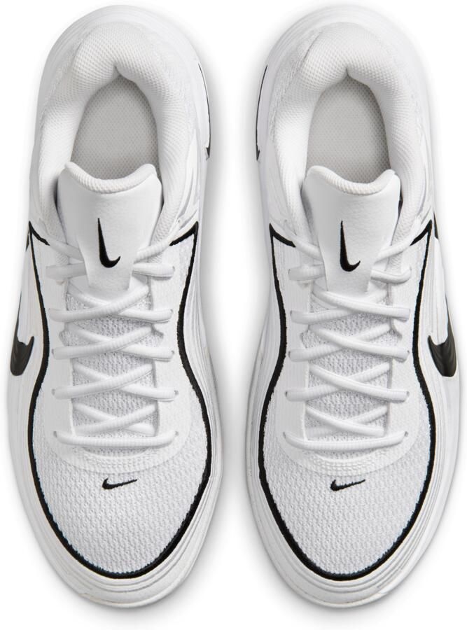 Nike Precision 8 Low Sneakers Heren Wit Mesh Synthetisch - Foto 2