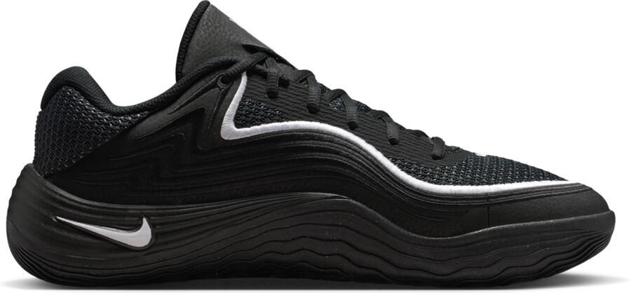 Nike Precision 8 Low Sneakers Heren Zwart Mesh Synthetisch - Foto 3
