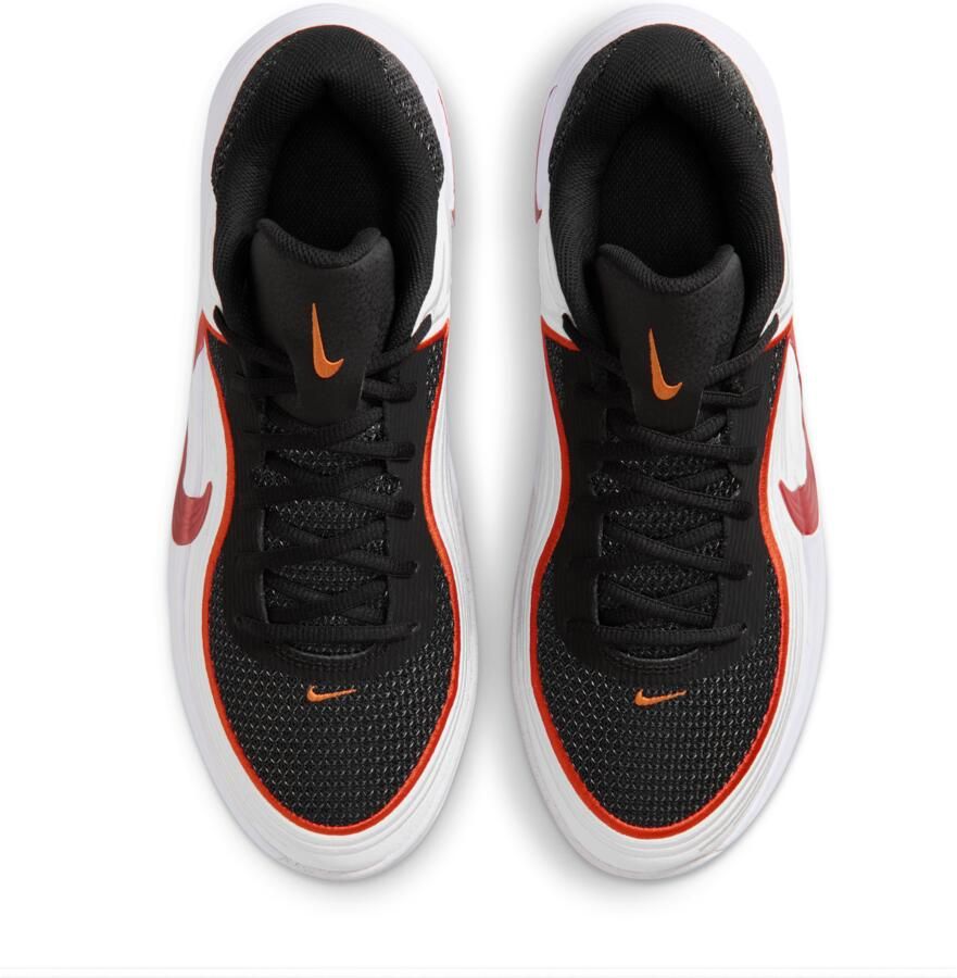 Nike Precision 8 Low Sneakers Heren Zwart Mesh Synthetisch - Foto 2