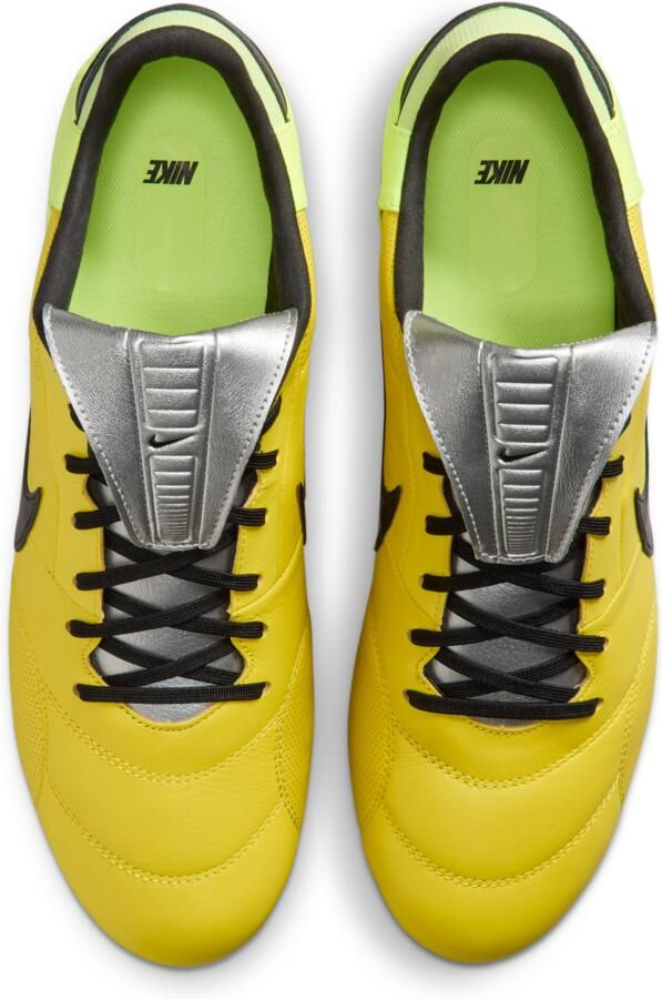 Nike Premier 3 low top voetbalschoenen (stevige ondergrond) Geel - Foto 2