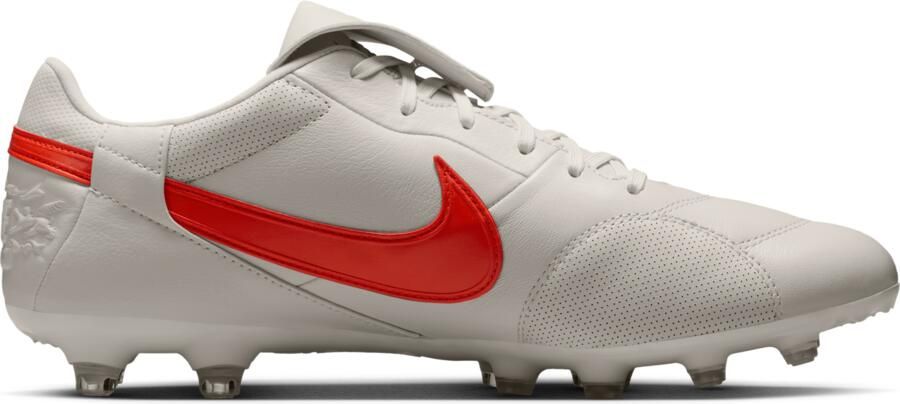 Nike Premier 3 low top voetbalschoenen (stevige ondergrond) Grijs - Foto 3