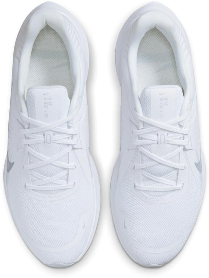 Nike Quest 5 Hardloopschoenen voor heren (straat) Wit