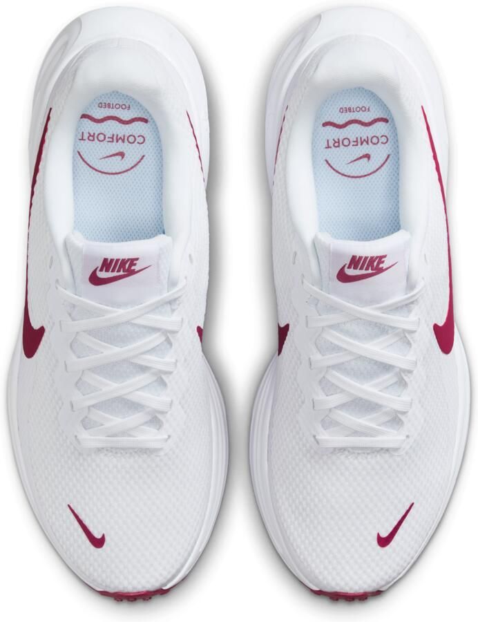 Nike Revolution 8 hardloopschoenen voor dames (straat) Wit - Foto 2