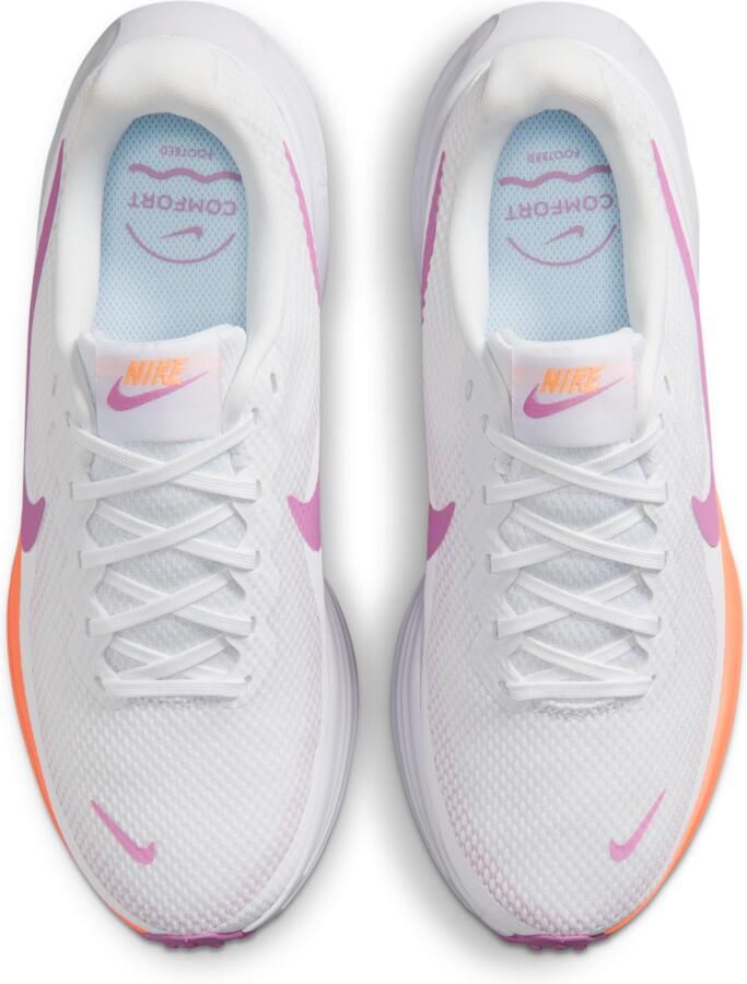 Nike Revolution 8 hardloopschoenen voor dames (straat) Wit - Foto 2