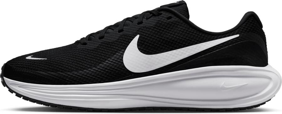 Nike Revolution 8 hardloopschoenen voor heren (extra breed straat) Zwart