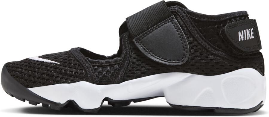 Nike Rift voorschools Slippers en Sandalen Black Mesh Synthetisch Foot Locker
